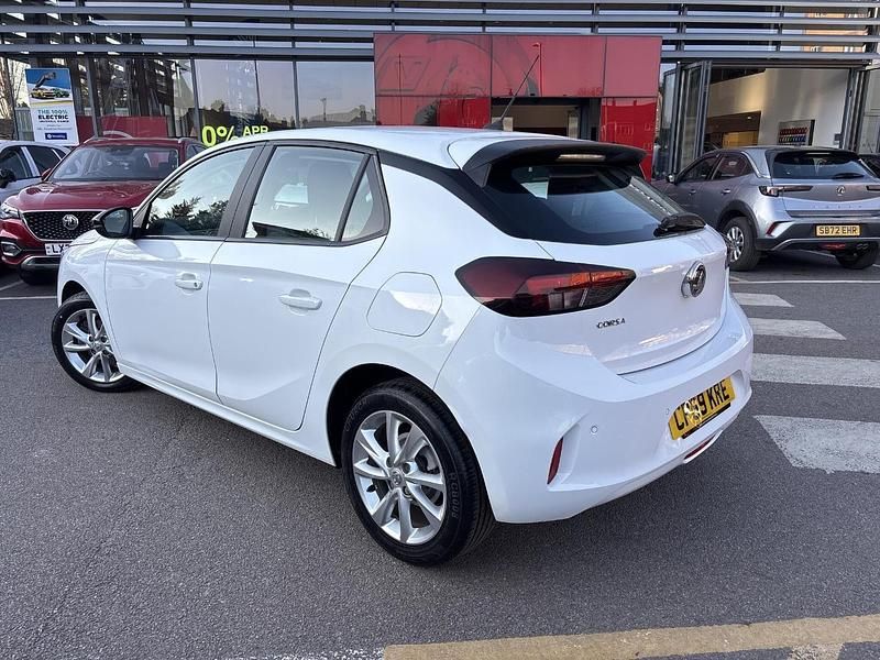 Used Vauxhall Corsa S 99 HP (72 kW) 2020 White Hatchback