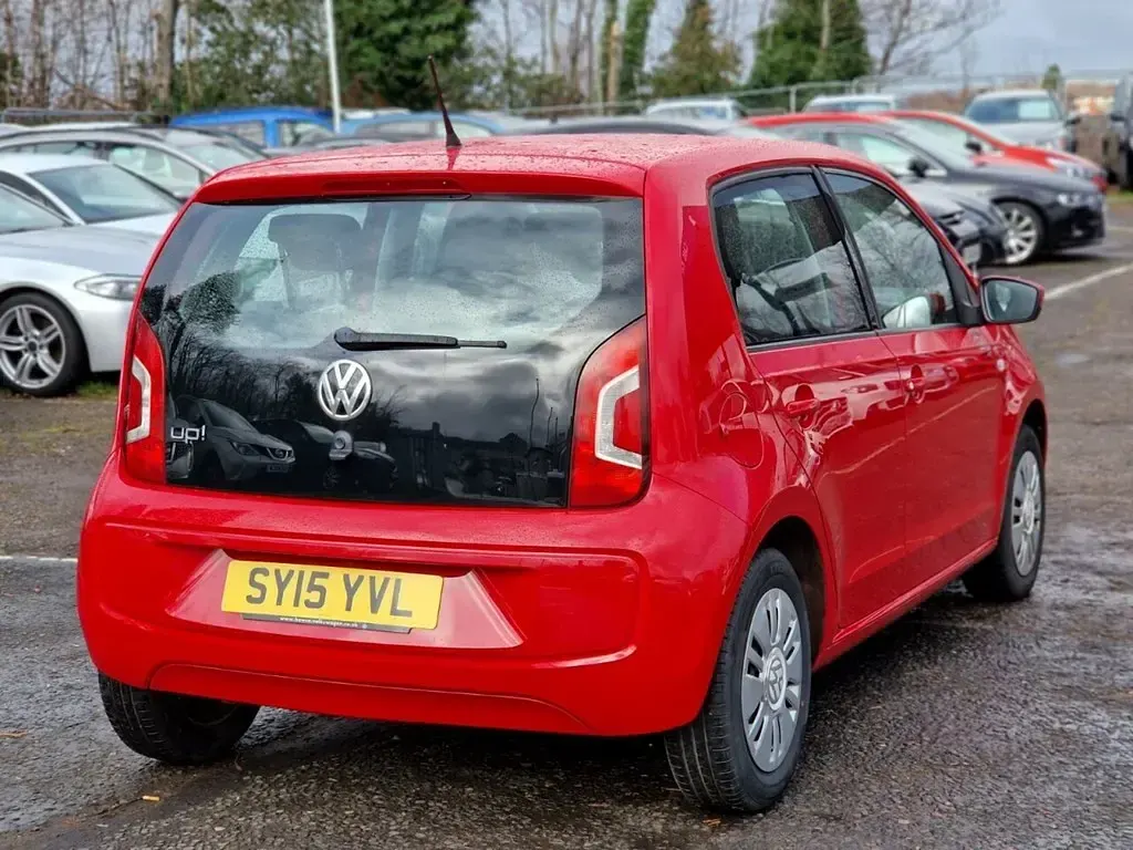 Used VW up! move up! 59 HP (43 kW) 2015 Red Hatchback