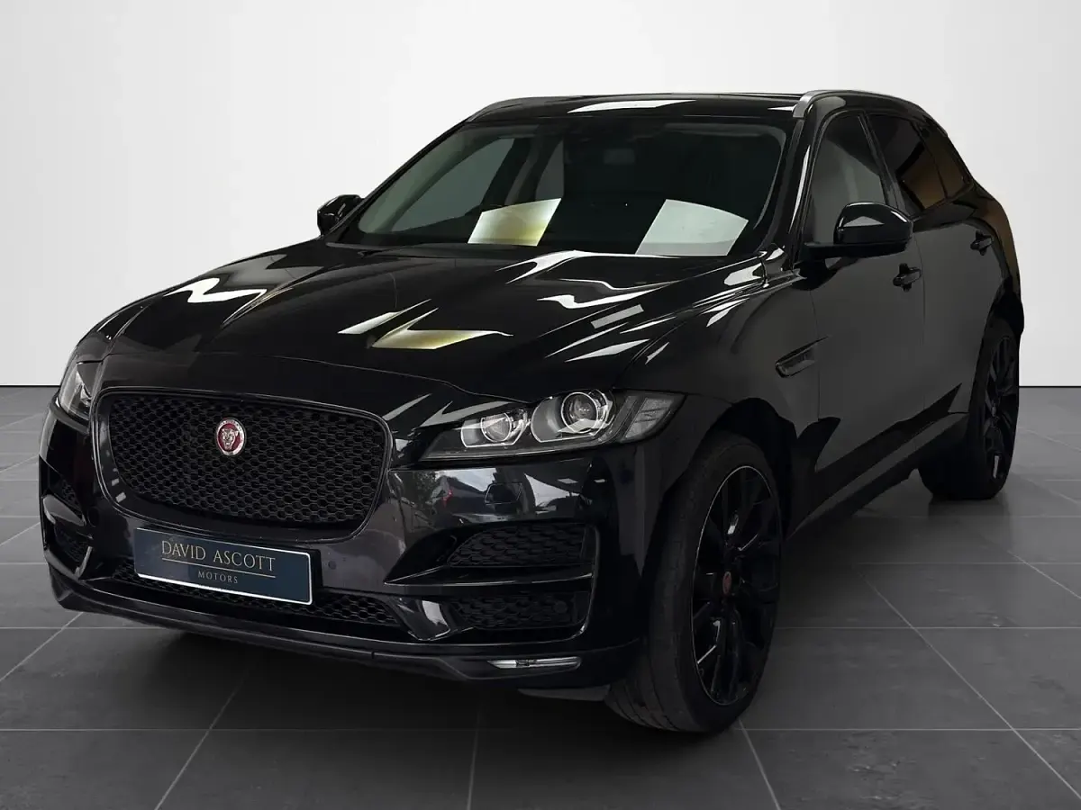 Used Jaguar F-Pace Portfolio 2017 Black SUV