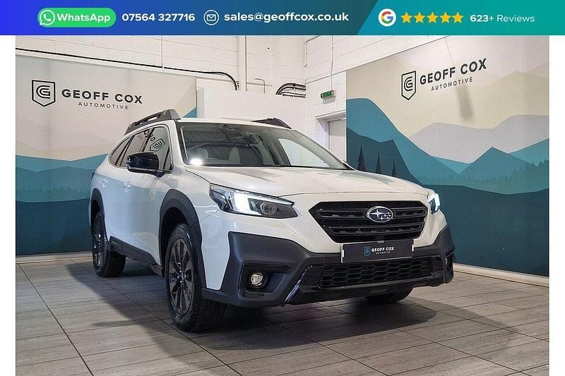 Crystal white Used 2024 Subaru Outback SUV | £28,995 (Fair price) - Image 1/4