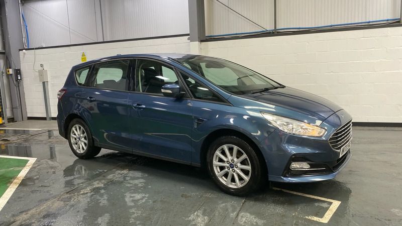 Blue Used 2021 Ford S-MAX Zetec MPV | £15,898 (Fair price) - Image 1/4
