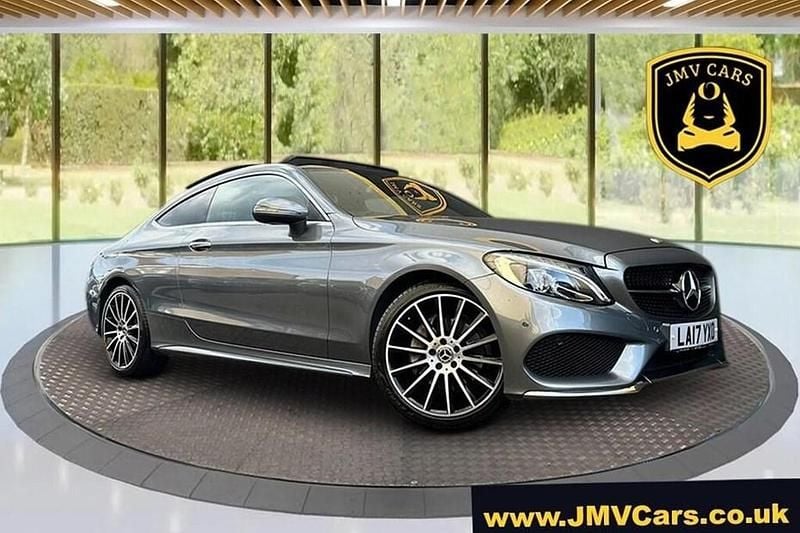 Grey Used 2017 Mercedes C200 AMG Line Premium Coupe | £16,475 (Fair price) - Image 1/1