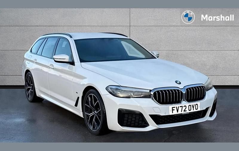 Used BMW 520 M Sport 187 HP (137 kW) 2022 White Estate