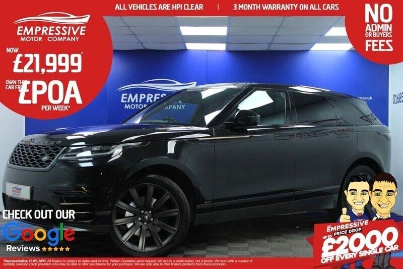 Black Used 2018 Land Rover Range Rover Velar HSE Dynamic SUV | £21,999 (Fair price) - Image 1/4