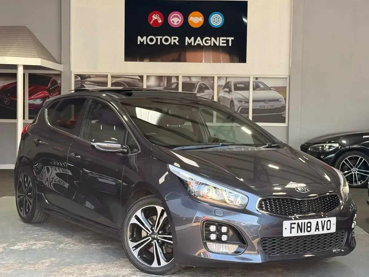 Used Kia Ceed GT-Line S 134 HP (98 kW) 2018 Silver Hatchback