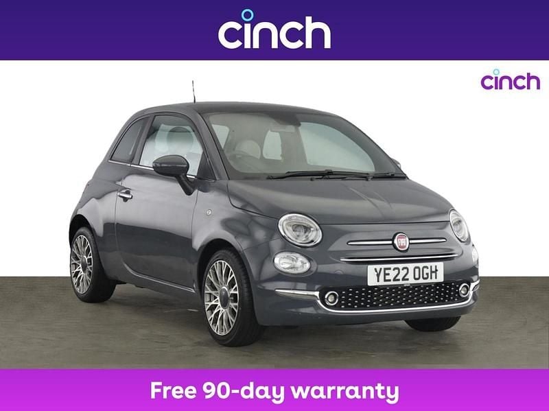 Grey Used 2022 Fiat 500 Dolcevita Hatchback | £10,999 - Image 1/3