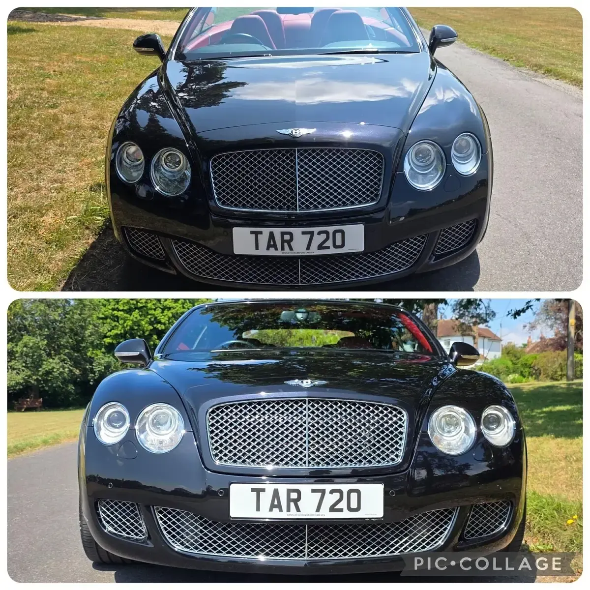 Used Bentley Continental 600 HP (441 kW) 2009 Black Cabriolet