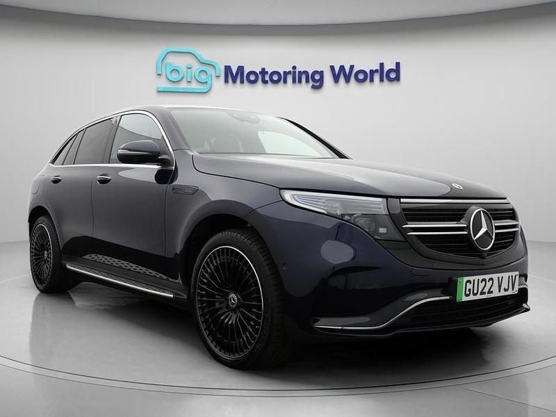 Blue Used 2022 Mercedes EQC400 AMG Line Premium Plus SUV | £28,700 (A bit pricey) - Image 1/4