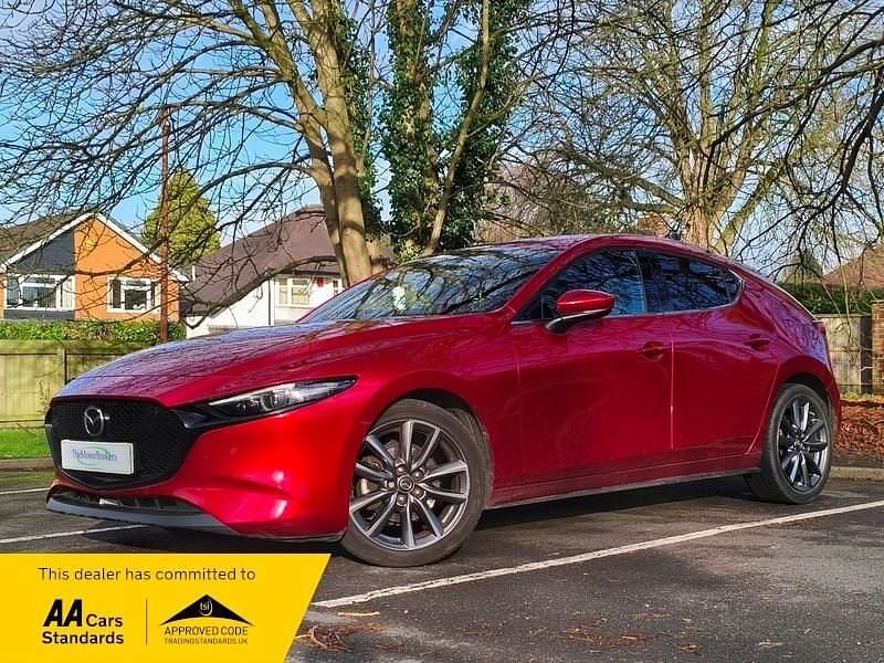 Used Mazda 3 Inclusive 2021 Red Hatchback