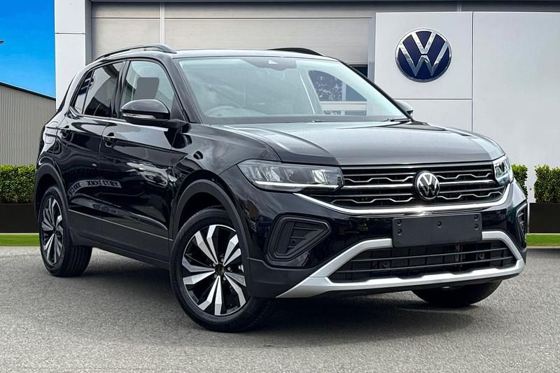 Black New 2025 VW T-Cross Match SUV | £23,790 (Fair price) - Image 1/4
