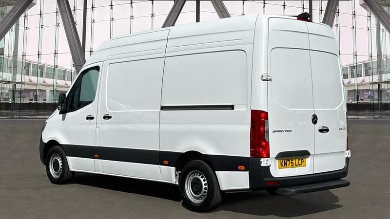 Begagnad Mercedes Sprinter 150 HK (110 kW) 2025 Vit Van