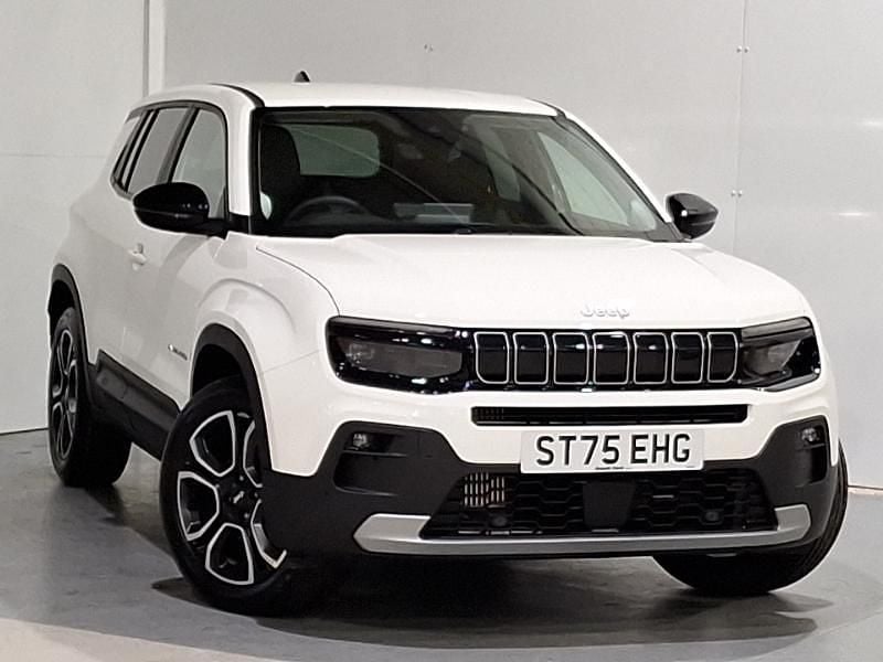 Special solid snow white New 2025 Jeep Avenger Summit SUV | £24,998 (Fair price) - Image 1/4