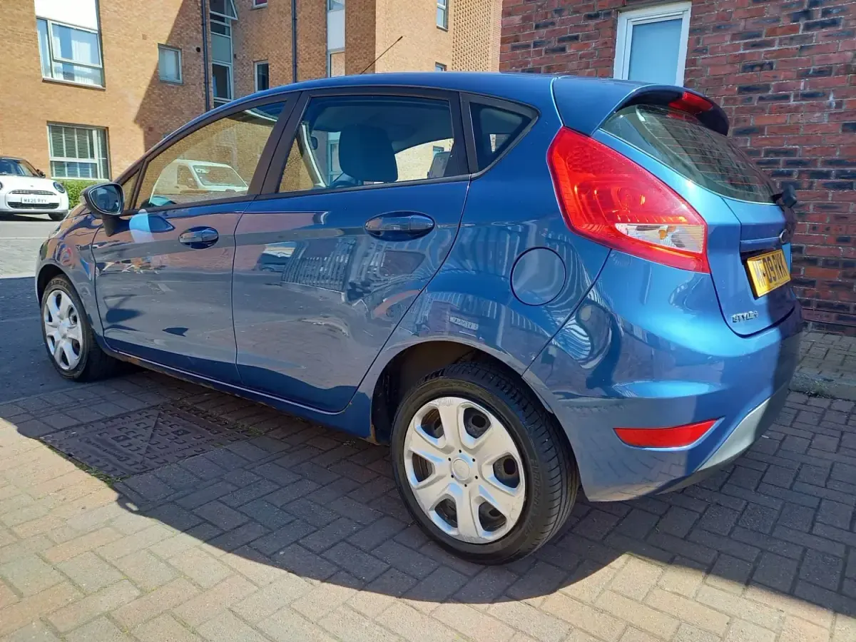 Usado Ford Fiesta Style 2009 Azul Citadino