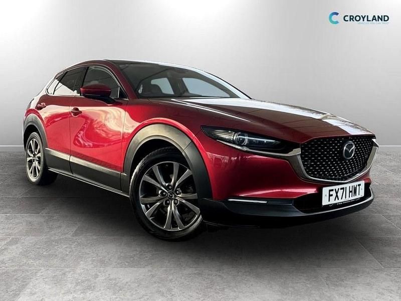 Red Used 2021 Mazda CX-30 Inclusive SUV | £13,999 (Fair price) - Image 1/4