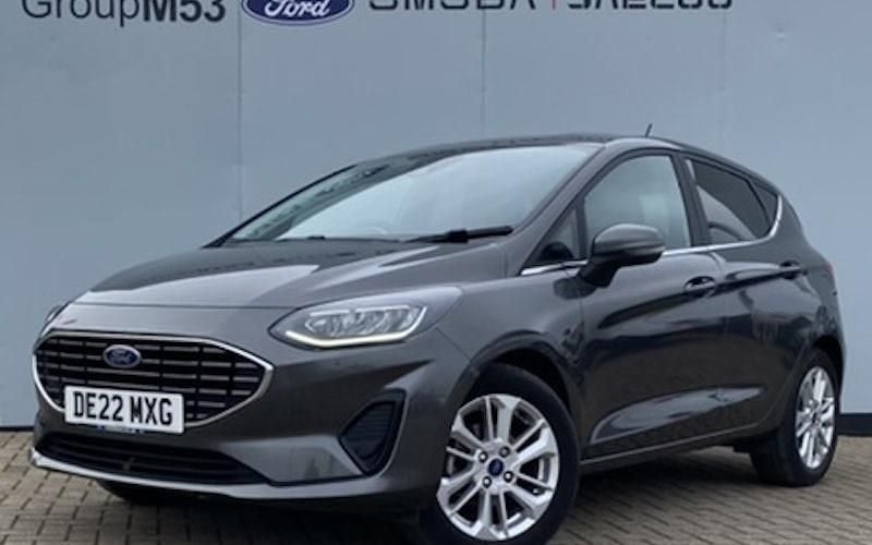 Used Ford Fiesta Titanium 101 HP (74 kW) 2022 Grey Hatchback