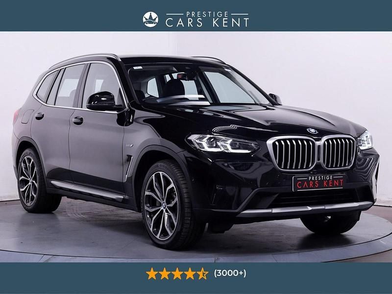 Black Used 2022 BMW X3 xLine SUV | £27,845 (Fair price) - Image 1/4