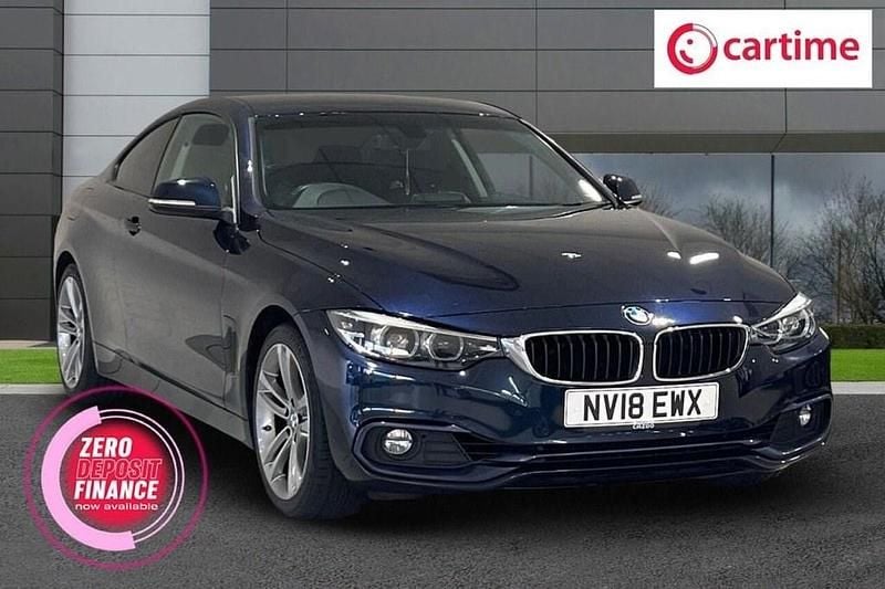 Blue Used 2018 BMW 420 Sport Line Coupe | £11,990 (Good price) - Image 1/4