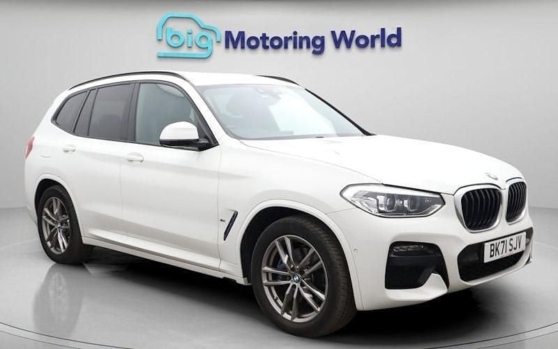 Used BMW X3 M Sport 292 HP (214 kW) 2021 White SUV