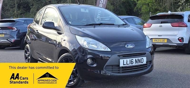 Używany Ford Ka Zetec 69 KM (50 kW) 2016 Czarny Hatchback
