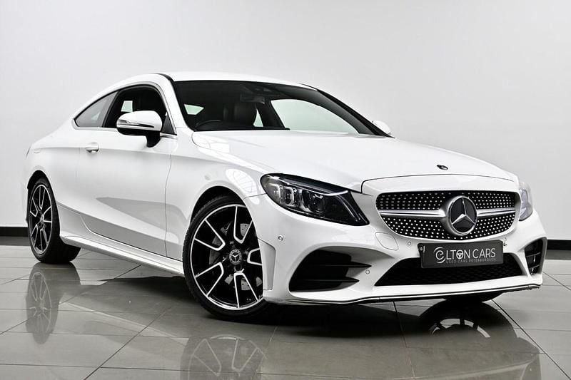 White Used 2019 Mercedes C300 AMG Line Premium Coupe | £15,995 (Fair price) - Image 1/4