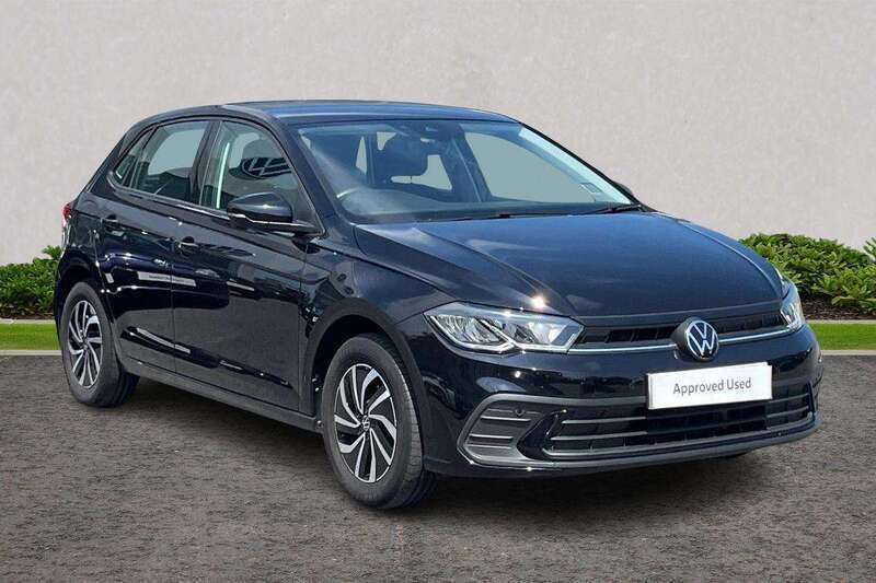 Black Used 2023 VW Polo Life Hatchback | £16,795 (Fair price) - Image 1/4