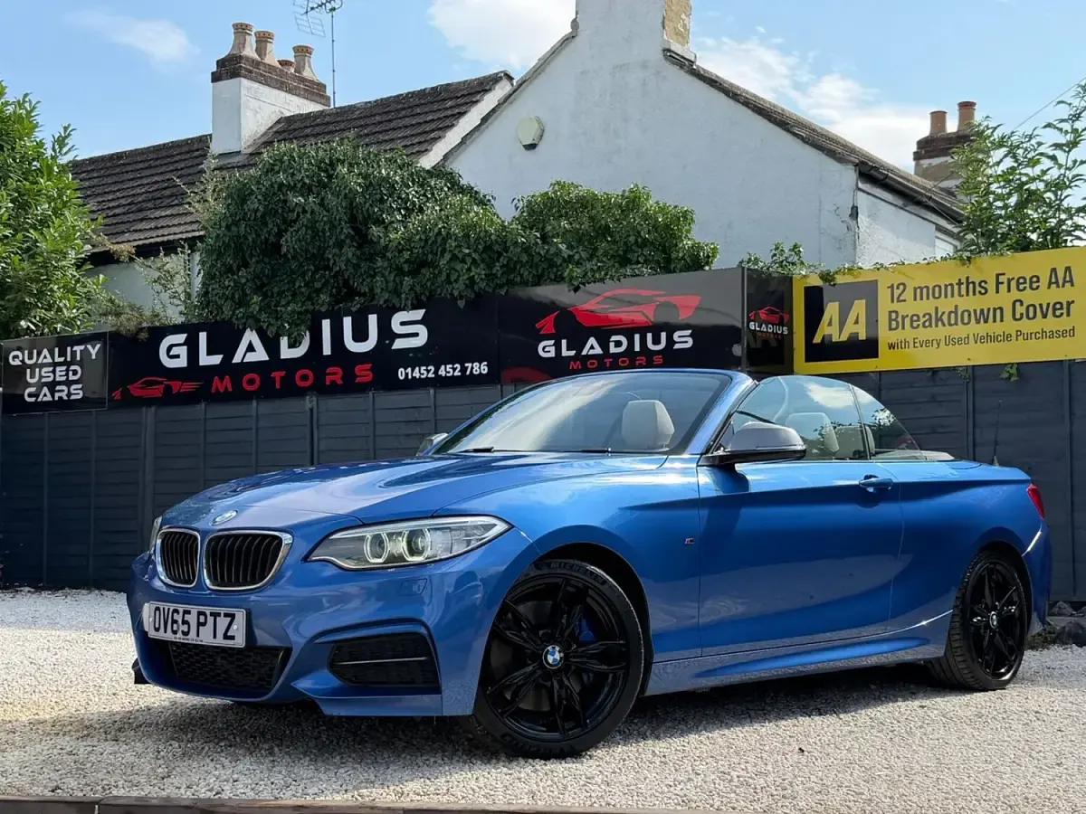 Used BMW M235 Performance 2015 Blue Cabriolet