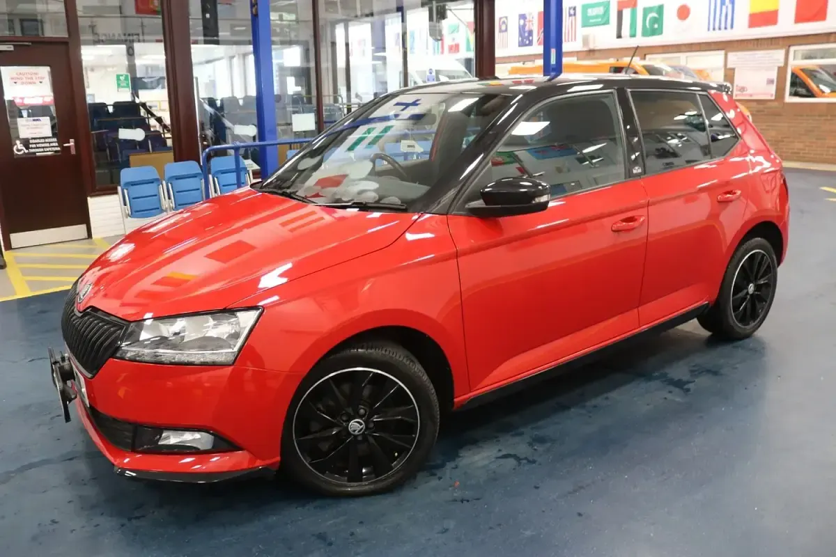 Used Skoda Fabia Monte Carlo 110 HP (80 kW) 2019 Red Hatchback