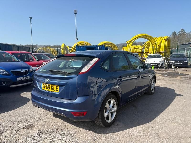 Used Ford Focus Zetec 2008 Blue Hatchback