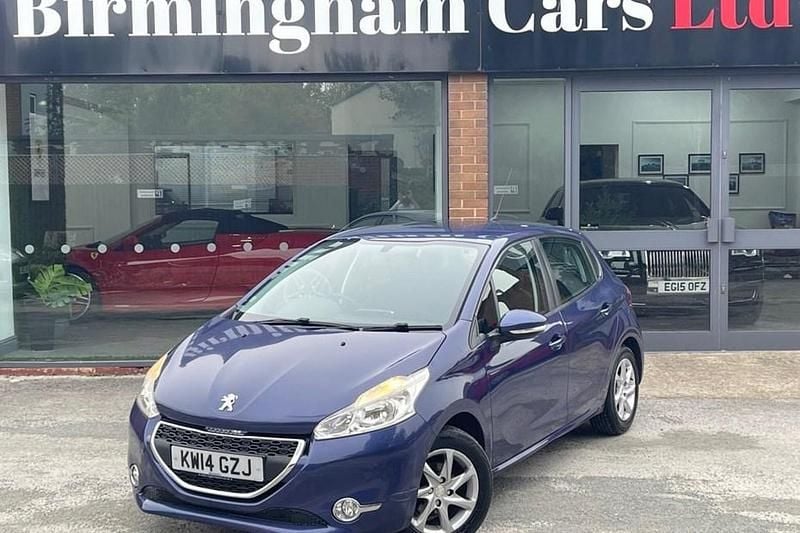 Blue Used 2014 Peugeot 208 Active Hatchback | £3,495 (Fair price) - Image 1/1