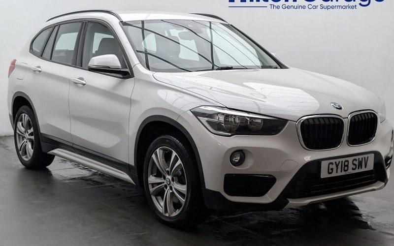Used BMW X1 Sport Line 190 HP (139 kW) 2018 White SUV