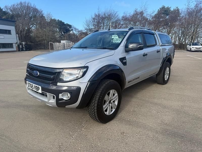 Used Ford Ranger Wildtrack 200 HP (147 kW) 2015 Silver Pickup