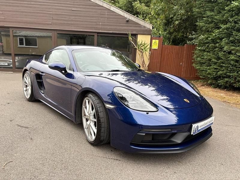 Blue Used 2020 Porsche Cayman Coupe | £54,999 (Super price) - Image 1/4