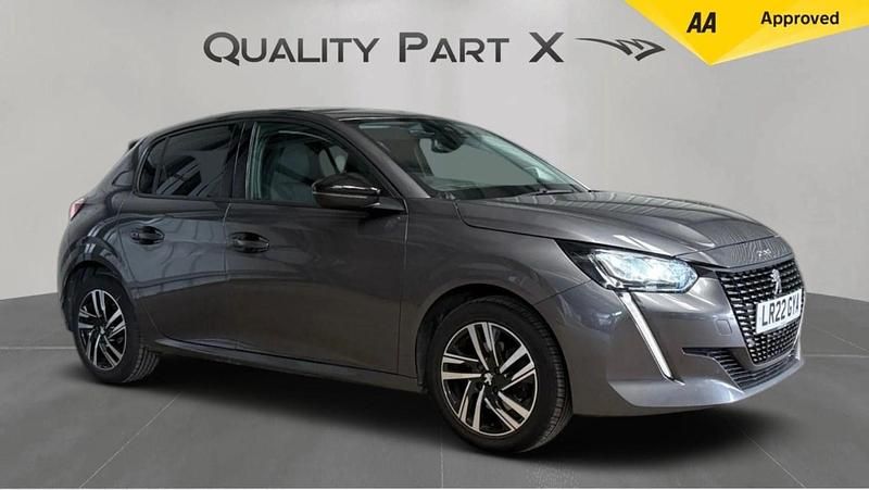 Grey Used 2022 Peugeot 208 Allure Premium Hatchback | £10,650 (Good price) - Image 1/4
