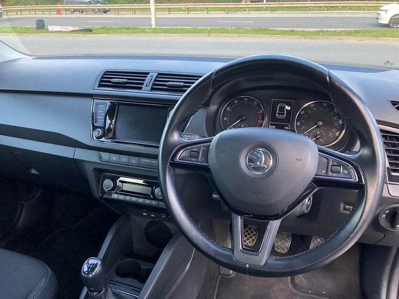 Used Skoda Fabia SE L 90 HP (66 kW) 2015 Grey Hatchback