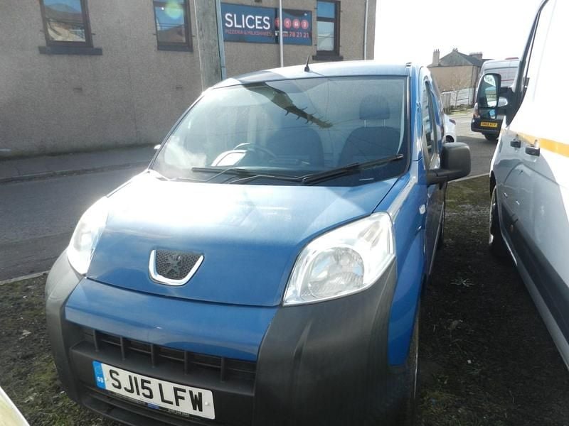 Used Peugeot Bipper S 75 HP (55 kW) 2015 Blue MPV