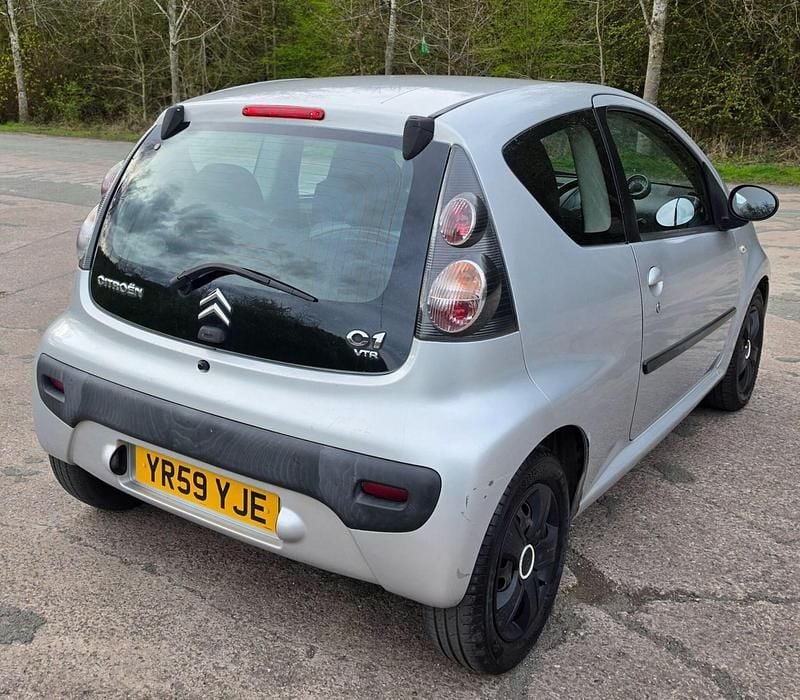 Used Citroën C1 VTR Sport 68 HP (50 kW) 2009 Grey Hatchback