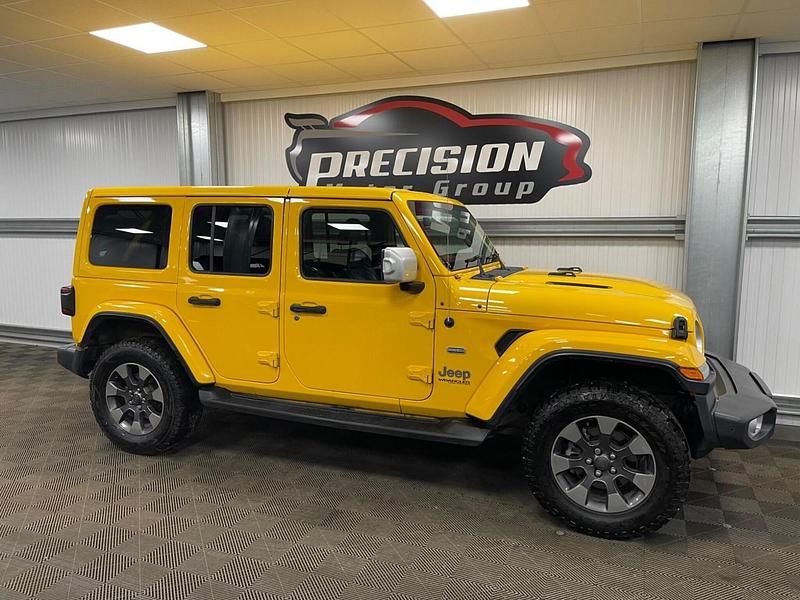 Used Jeep Wrangler Overland 2020 Yellow SUV