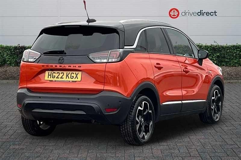 Used Vauxhall Crossland Ultimate 2022 Orange SUV