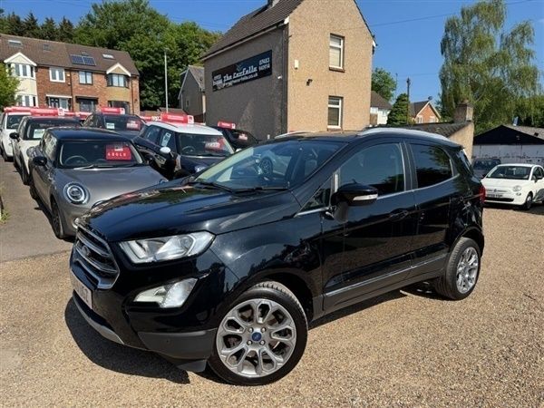 Black Used 2019 Ford Ecosport Titanium SUV | £9,495 (Fair price) - Image 1/1