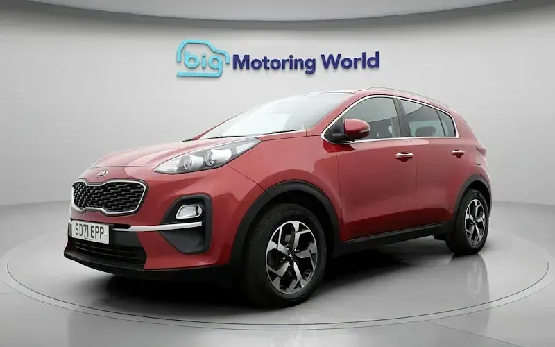 Used Kia Sportage 177 HP (130 kW) 2021 Red SUV