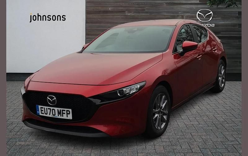Used Mazda 3 162 HP (119 kW) 2020 Red Hatchback