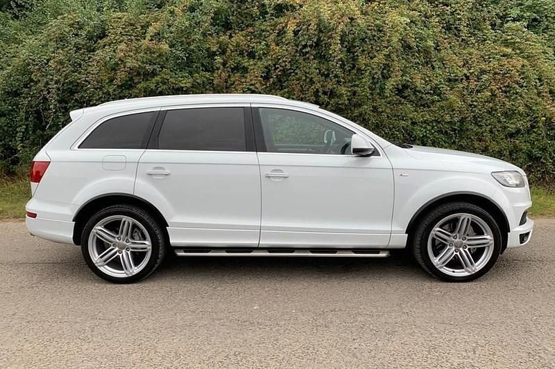White Used 2014 Audi Q7 S-line plus SUV | £10,450 (Good price) - Image 1/1