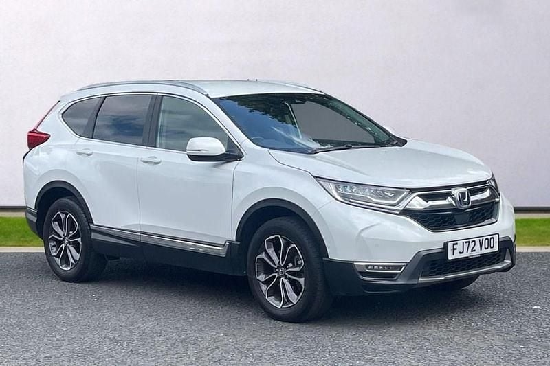 White Used 2022 Honda CR-V Hybrid SUV | £24,495 (Fair price) - Image 1/4