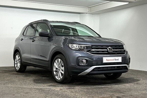 Grey Used 2022 VW T-Cross SE SUV | £16,495 (Fair price) - Image 1/4