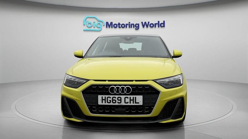 Used Audi A1 Sportback S-Line 150 HP (110 kW) 2019 Yellow Hatchback