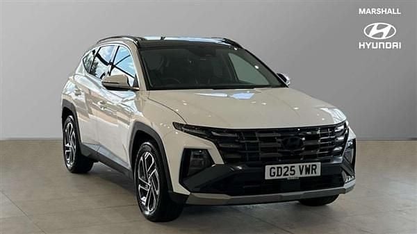 White New 2025 Hyundai Tucson Ultimate SUV | £33,152 (Fair price) - Image 1/4