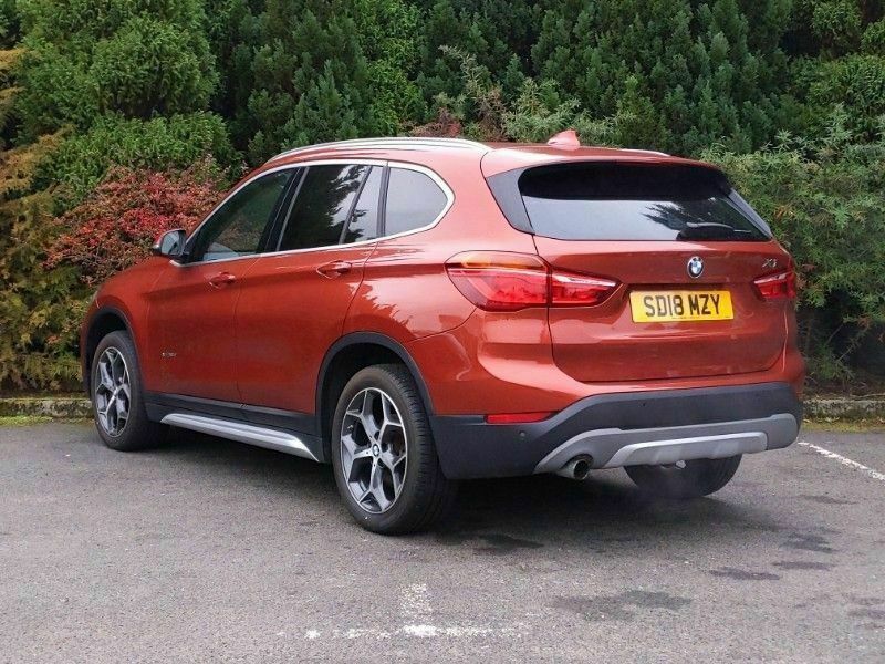 Used BMW X1 xLine 150 HP (110 kW) 2018 Orange SUV