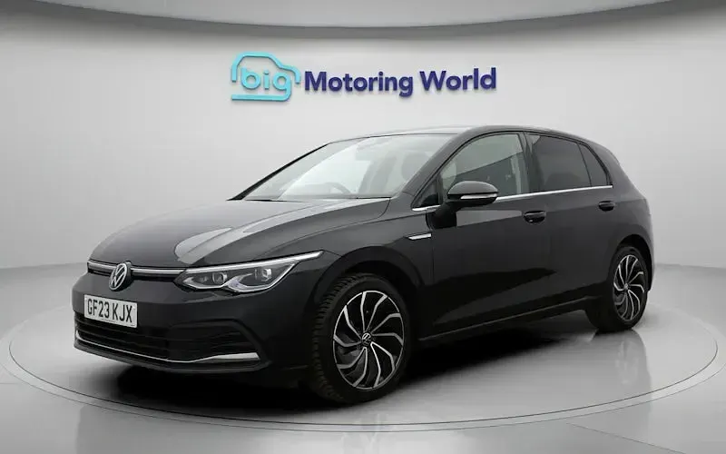 Used VW Golf VIII Edition 150 HP (110 kW) 2023 Black Hatchback
