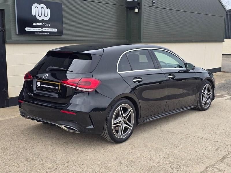 Used Mercedes A200 AMG line 163 HP (119 kW) 2019 Black Hatchback