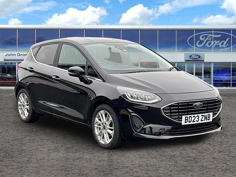 Used Ford Fiesta Titanium 2023 Black Hatchback